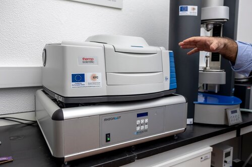 Luís Pinto, Reometro e Ftir