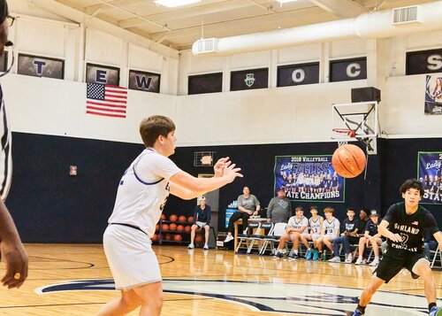 Varsity Boys Basketball 
Home Game
Gym