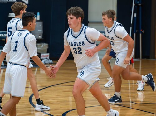 varsity boys basketball home game
gym
McEachern Center