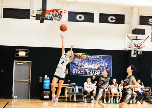 Girls varsity basketball game