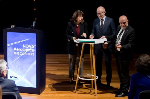 Assinatura de protocolo entre 
Universidade NOVA de Lisboa e a ANAC