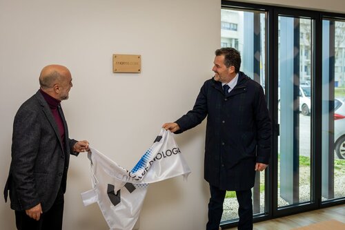 José Júlio Alferes, José Manuel de Andrade. Descerramento da placa