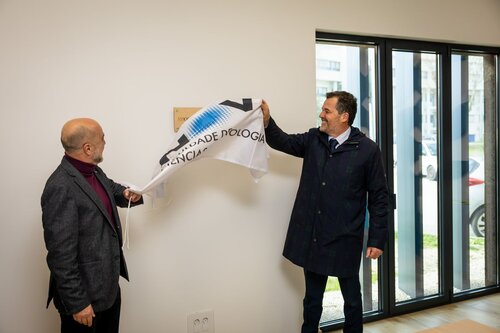 José Júlio Alferes, José Manuel de Andrade. Descerramento da placa