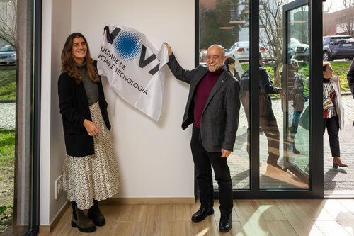 Inês Rocha de Gouveia, José Júlio Alferes. Descerramento da placa