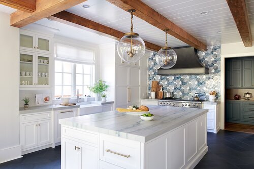 A private residence in New Hope, PA .  Interior Design by Glenna Stone, cabinetry by Village Handcrafted Cabinetry, builder is Mack & Roedel Construction.  Photos for use by those three companies only.Photo - copyright Rebecca McAlpin