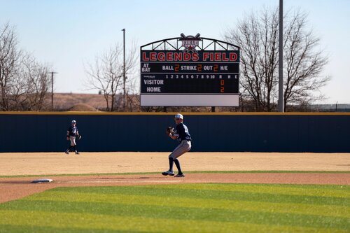 Varsity baseball at Pantego