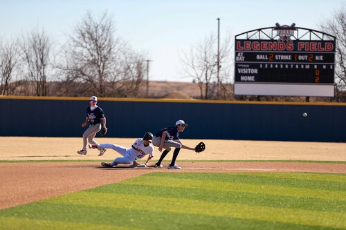 Varsity baseball at Pantego