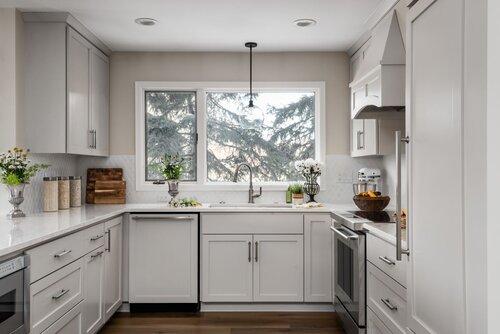 cabinet color: Accessible Beige by Sherwin williams