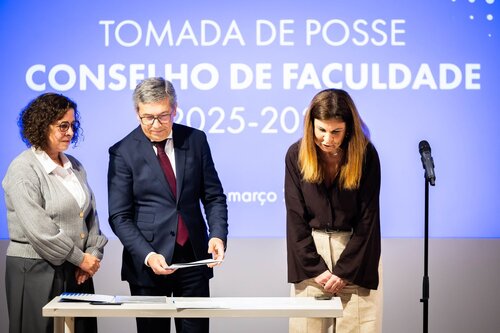 Tomada de posse. Conselho de Faculdade 2025-2029