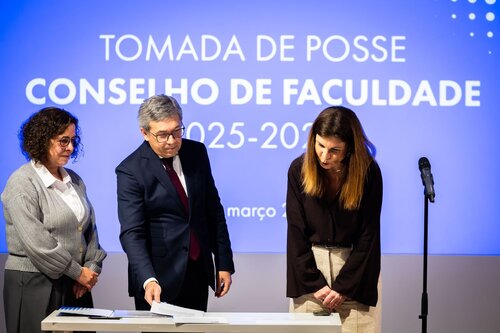 Tomada de posse. Conselho de Faculdade 2025-2029