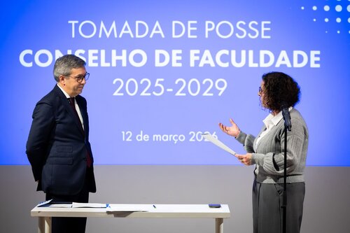Tomada de posse. Conselho de Faculdade 2025-2029