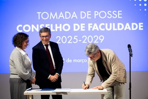 Tomada de posse. Conselho de Faculdade 2025-2029