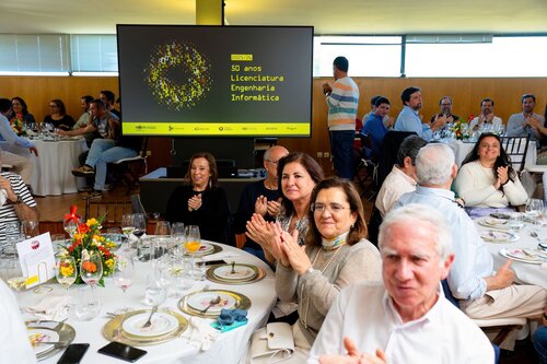Almoço comemorativo dos 50 Anos Licenciatura em Engenharia Informática