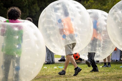 Bubble football