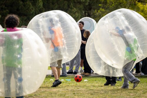 Bubble football