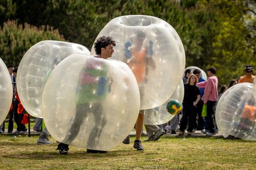 Bubble football
