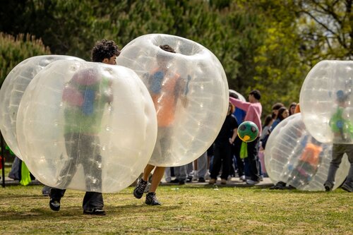 Bubble football