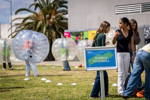Bubble football