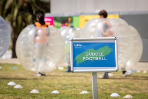 Bubble football