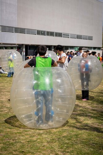 Bubble football