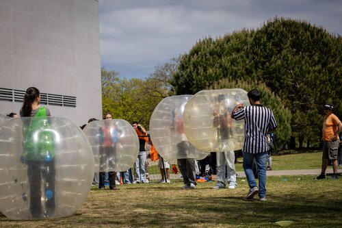 Bubble football