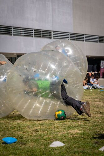 Bubble football
