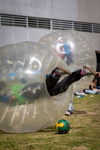 Bubble football
