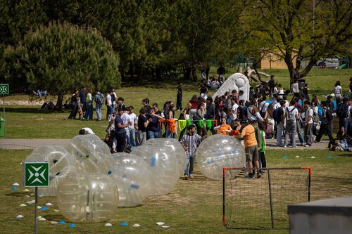 Bubble football