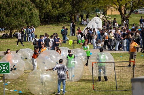 Bubble football
