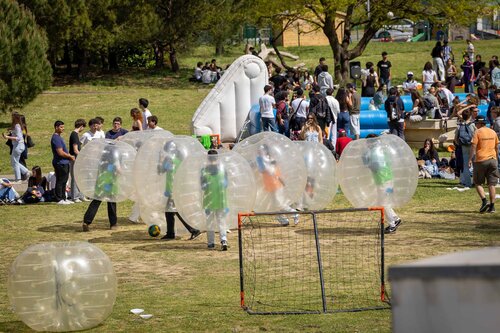 Bubble football
