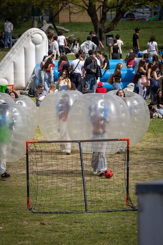 Bubble football