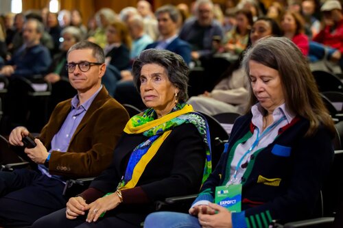 David Marçal, Elvira Câmara. Grande receção de professores