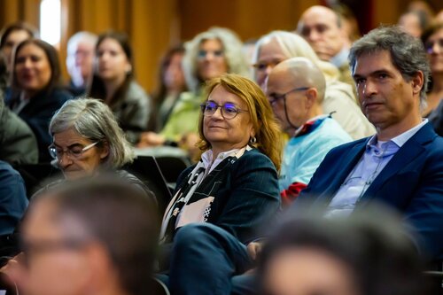 Ana Isabel Aguiar Ricardo. Grande receção de professores