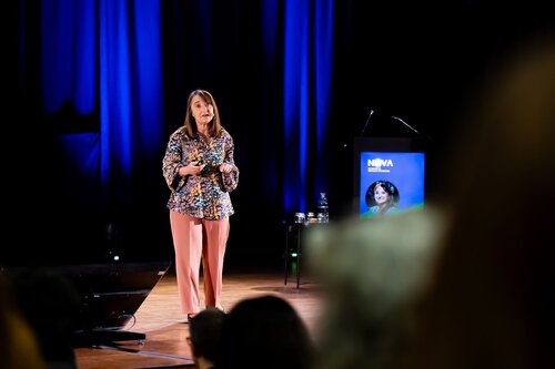 Carla Quintão. Grande receção de professores