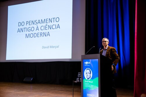David Marçal. Grande receção de professores