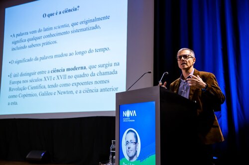 David Marçal. Grande receção de professores