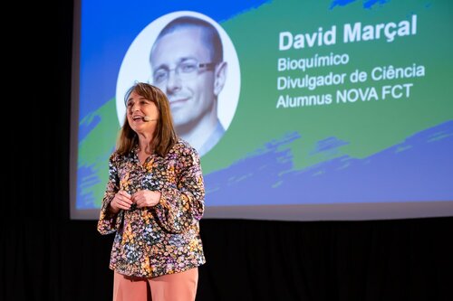 Carla Quintão. Grande receção de professores