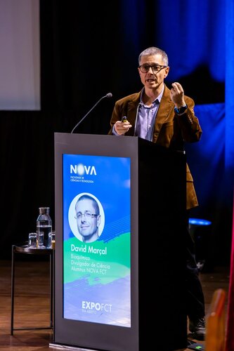 David Marçal. Grande receção de professores