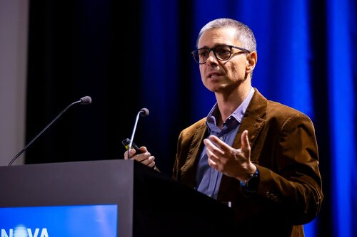 David Marçal. Grande receção de professores