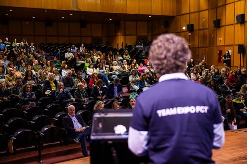 Grande receção de professores