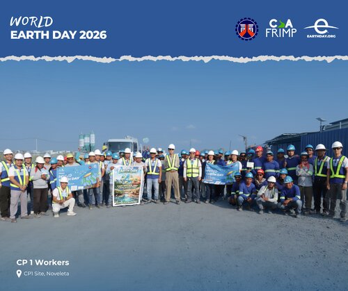 In celebration of Earth Day 2026, the CIA-FRIMP Team joins the global community in supporting environmental protection efforts through its flood risk management initiatives and disaster risk reduction activities. 

CIA-FRIMP continues to reaffirm its shared commitment to protecting the environment, keeping communities safe, and strengthening flood resilience toward safer and more sustainable communities ahead.