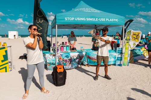 What an amazing day to be doing the right thing! Clean Miami Beach had the opportunity to celebrate Earth Day by cleaning up the beach and giving back to our community! Through this hard work and support of over 101 volunteers, we were able to clean up a whopping 175 lbs of trash! This means so much to us and we truly appreciate the dedication to bettering our planet. 

Thank you so much INNIO Group for your generous donation and your continued support for the last two years! It’s so incredible to see tangible change in our community thanks to this organization! Also, shoutout to our partners, AE Global, Delta Air Lines, Forces of Nature, Alpine Fresh, Inc., Model Volleyball x Club Space, City of Miami Beach, and The Miami Foundation for caring for the environment as much as we do!