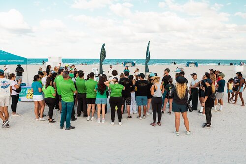 What an amazing day to be doing the right thing! Clean Miami Beach had the opportunity to celebrate Earth Day by cleaning up the beach and giving back to our community! Through this hard work and support of over 101 volunteers, we were able to clean up a whopping 175 lbs of trash! This means so much to us and we truly appreciate the dedication to bettering our planet. 

Thank you so much INNIO Group for your generous donation and your continued support for the last two years! It’s so incredible to see tangible change in our community thanks to this organization! Also, shoutout to our partners, AE Global, Delta Air Lines, Forces of Nature, Alpine Fresh, Inc., Model Volleyball x Club Space, City of Miami Beach, and The Miami Foundation for caring for the environment as much as we do!