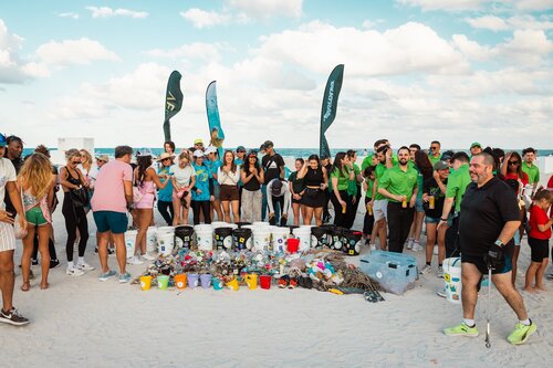 What an amazing day to be doing the right thing! Clean Miami Beach had the opportunity to celebrate Earth Day by cleaning up the beach and giving back to our community! Through this hard work and support of over 101 volunteers, we were able to clean up a whopping 175 lbs of trash! This means so much to us and we truly appreciate the dedication to bettering our planet. 

Thank you so much INNIO Group for your generous donation and your continued support for the last two years! It’s so incredible to see tangible change in our community thanks to this organization! Also, shoutout to our partners, AE Global, Delta Air Lines, Forces of Nature, Alpine Fresh, Inc., Model Volleyball x Club Space, City of Miami Beach, and The Miami Foundation for caring for the environment as much as we do!