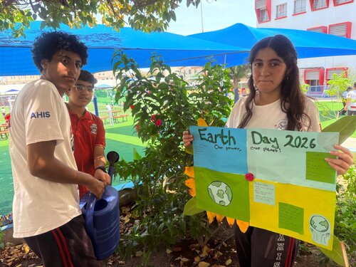 Al Hekma International School shares photos and videos from Earth Day events and invites you to choose and share them on your social media platforms. Please tag our Instagram account @AHISCOMMUNITY&AHIS