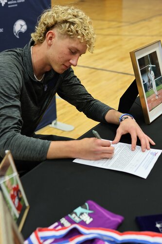 Justus Musil signs to play soccer at Lubbock Christian