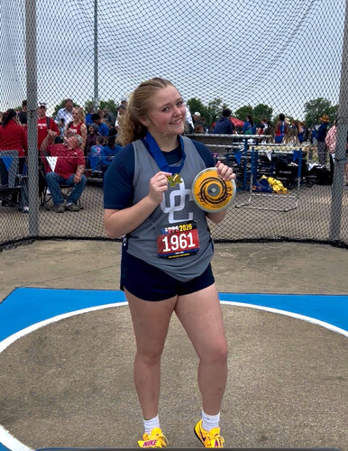 Samantha Lord
Sam Lord
State Track & Field 
State Champion
Discus
School Record 122 ft 3in