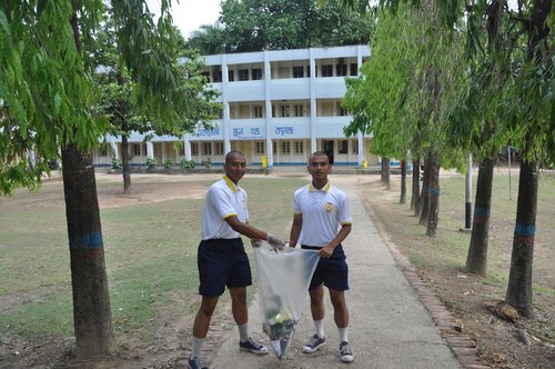 TThe Ocean Sustainability Club proudly marks a major milestone in its journey toward a greener and cleaner campus at Bangladesh Marine Academy. To celebrate the “World Earth Day” , On 30 April 2026, a large-scale environmental awareness and cleanup campaign was successfully conducted across the academy and its surrounding community . Covering nearly 90 acres, cadets, staff, officers, local community members, Badalpura Bandhan Club, Millennium Club youth, and school scouts came together in a united effort. Divided into 8 zones, participants collected significant amounts of plastic, paper, and solid waste within just one hour—demonstrating the power of collective action
Key Highlights:
· Launch of the “Green Campus & Clean Compound” initiative
· Tree plantation program across all zones as a symbolic start to campus greening
· Introduction of the “My Bottle Campaign” -promoting the use of glass and reusable bottles to reduce single-use plastic
· Demonstration and distribution of color-coded bins for waste segregation
· Engagement of community stakeholders through awareness and participation
Building on a Sustainable System:
================================
This initiative represents the second phase of a long-term waste management system introduced in 2018. With existing facilities like a biogas plant, central waste collection zone, and recycling processes already in place, the focus now shifts to strengthening segregation at the source. Collected 400 bags about 8000 kg plastic