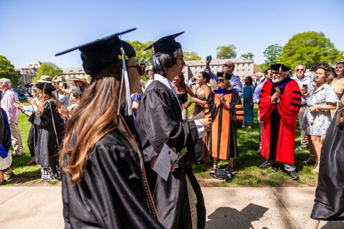 Connecticut College’s 108th Commencement Sunday, May 17, 2026 on Tempel Green.  (Connecticut College photos by Brenda De Los Santos)
