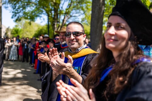 Connecticut College’s 108th Commencement Sunday, May 17, 2026 on Tempel Green.  (Connecticut College photos by Brenda De Los Santos)